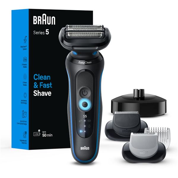 NEW UNPACKED BRAUN SERIES 5 SHAVER KIT