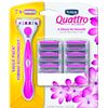 Image 1 : NEW SCHICK QUATTRO FOR WOMEN VALUE PACK