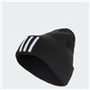 Image 1 : NEW ADIDAS 3S BEANIE BLACK WHITE