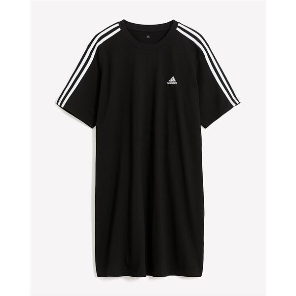 NEW ADIDAS MEDIUM TEE DRESS BLACK