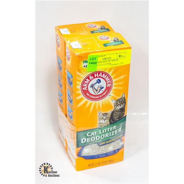 NEW 2 X 850G BOX OF ARM & HAMMER CAT LITTER
