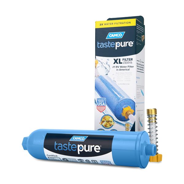 NEW 2X WATER FILTRATION CAMCO TASTEPURE XL FILTER