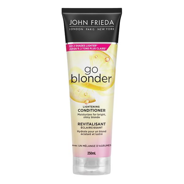 NEW 2 X 250ML JOHN FRIEDA GO BLONDER CONDITIONER