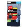 Image 1 : NEW HANES 4 TAGLESS BOXERS EXTRA LARGE