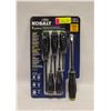 Image 1 : NEW KOBALT 6PC DIAMOND COATED TIP SCREWDRIVER SET