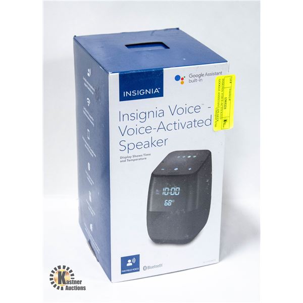 INSIGNIA VOICE-ACTIVATED GOOGLE ASSISTANT SPEAKER