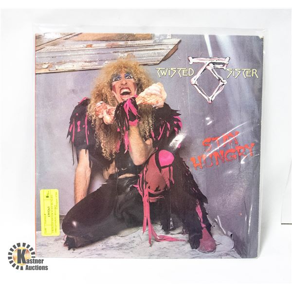 TWISTED SISTER STAY HUNGRY 1984 LP VINYL RECORD