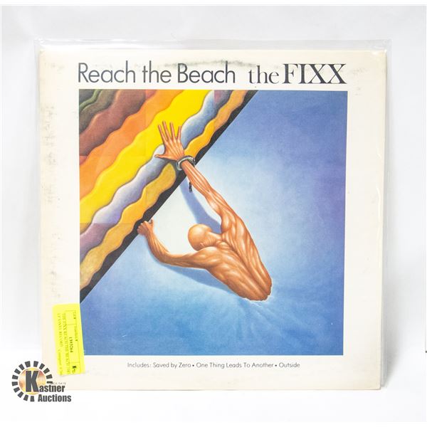 THE FIXX REACH THE BEACH 1983 LP VINYL RECORD