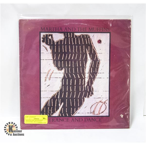 MARTHA AND THE MUFFINS DANSEPARC 1983 LP VINYL