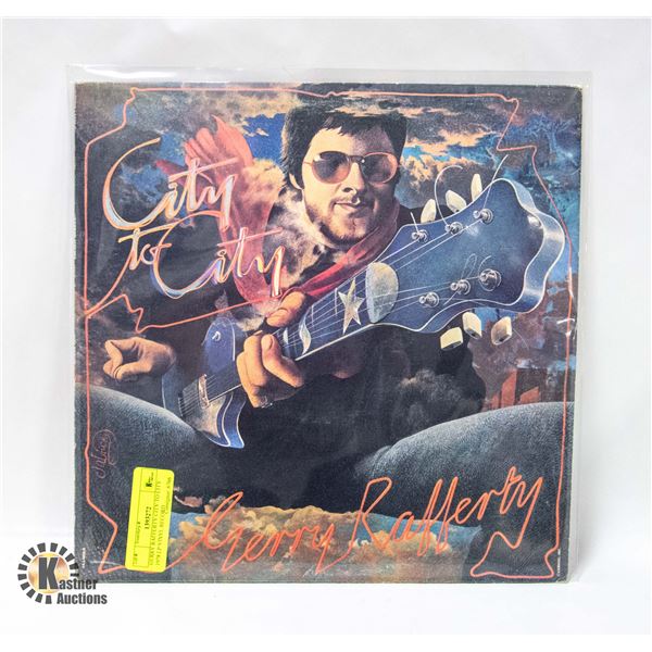 GERRY RAFFERTY CITY TO CITY 1978 LP VINYL RECORD