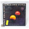 Image 1 : WINGS VENUS AND MARS 1975 LP VINYL RECORD