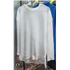 Image 1 : NEW WNEEDU OVERSIZED WAFFLE KNIT SWEATERS - WHITE