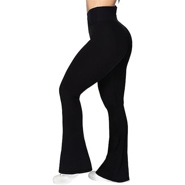 NEW LYCRA SUNZEL WOMEN'S YOGA PANTS BLACK SIZE M