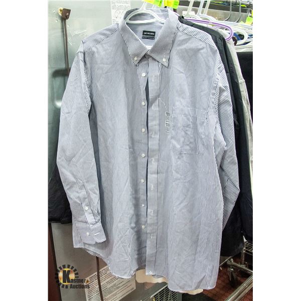 NEW VAN HEUSEN REGULAR FIT WRINKLE FREE DRESS SHIT