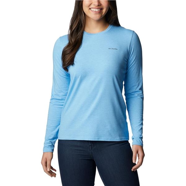 NEW COLUMBIA WOMENS SUN TREK LONG SLEEVE SHIRT XL