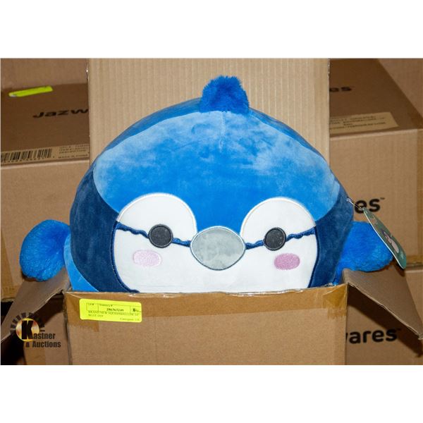 BRAND NEW SQUISHMALLOW 14" BLUE JAY