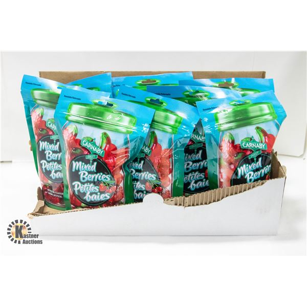 NEW CASE OF CARNABY MIXED BERRIES GUMMY CANDIES