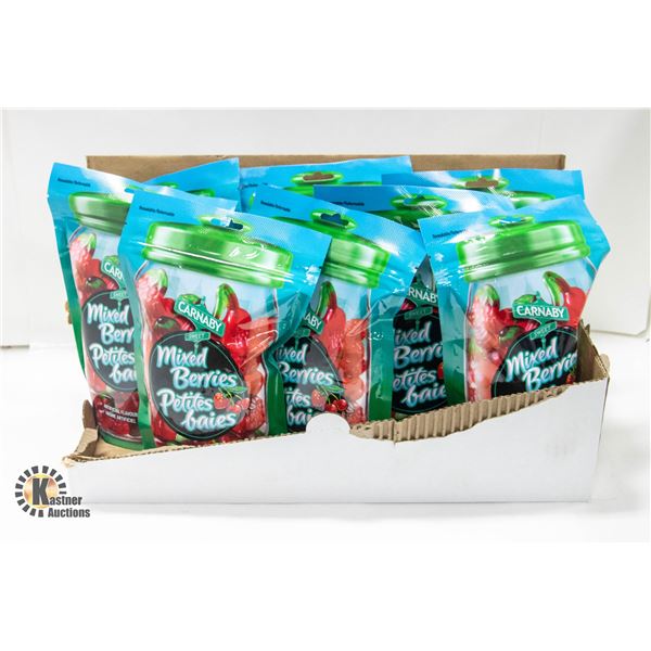 NEW CASE OF CARNABY MIXED BERRIES GUMMY CANDIES