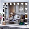 Image 1 : NEW HOLLYWOOD LED MAKEUP MIRROR 23" X 18"