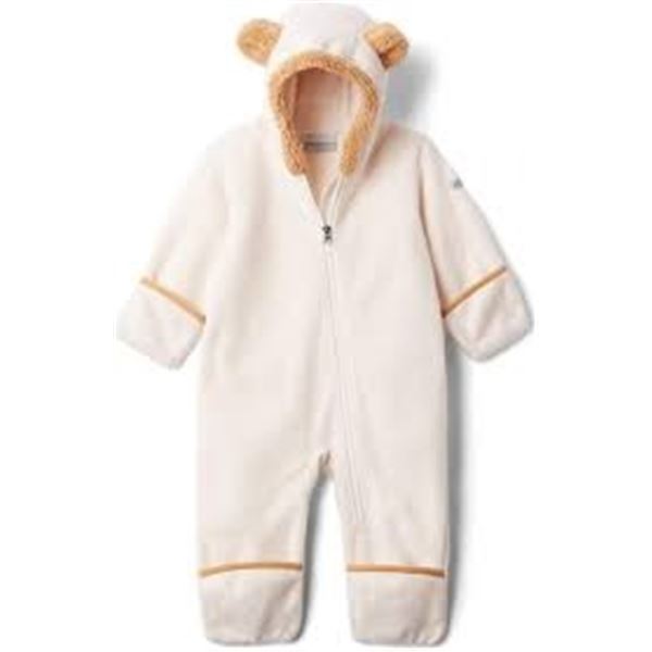 NEW COLUMBIA TINY BEAR 2 BUNTING ONESIE SZ 12-18M