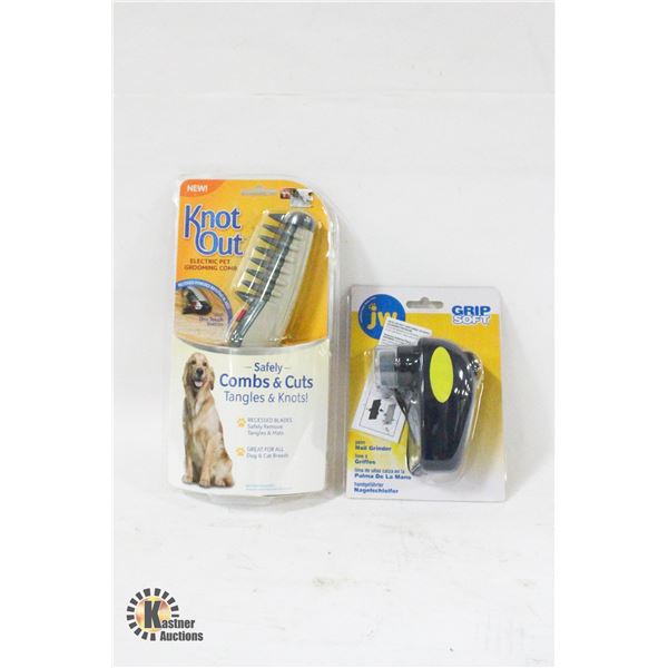 SEALED 2 PET ITEMS JW GRIP SOFT