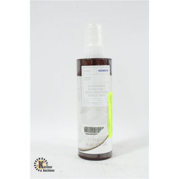 SEALED KORRES BODY FIRMING SPRAY