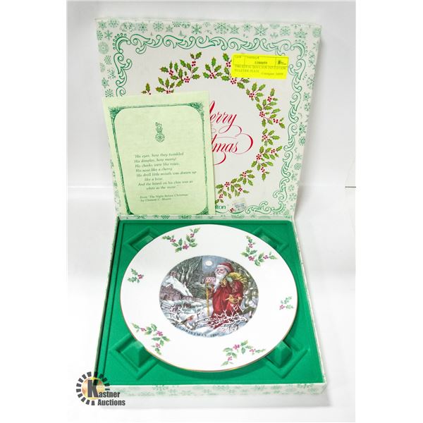 1980 ROYAL DOULTON 1ST EDITION YULETIDE PLATE