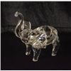 Image 1 : "SHANNON HANDMADE CRYSTAL" ELEPHANT H-6" L-6.5"