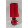 Image 1 : RED LAMP H-20"