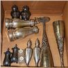 Image 1 : ANTIQUE SALT & PEPPER SHAKERS INCLUDES CLAW FOOTED