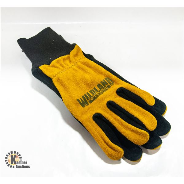 NEW LEATHER VERIDIAN WILDLAND GLOVES M