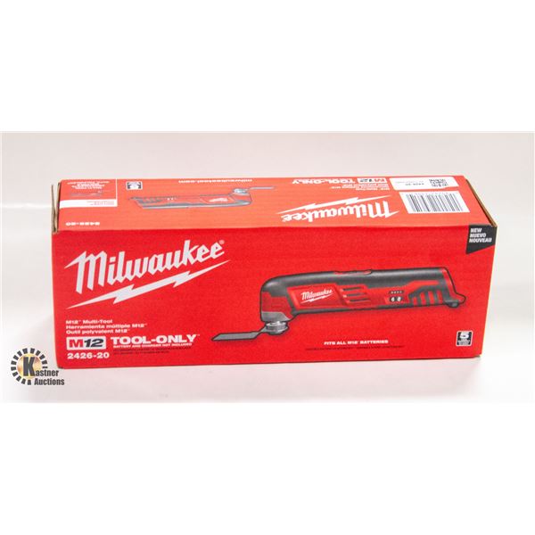 NEW MILWAUKEE M12 CORDLESS MULTI-TOOL