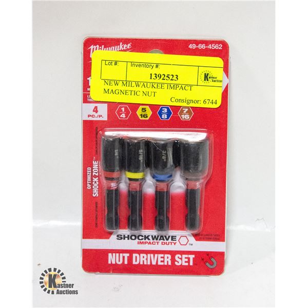 NEW MILWAUKEE IMPACT MAGNETIC NUT