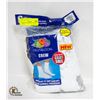 Image 1 : WHITE CREW SOCKS 12-16 SIZE 6-PACK