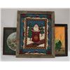 Image 1 : 3 FRAMED WALL HANGINGS VARIOUS SIZES INCLUDES