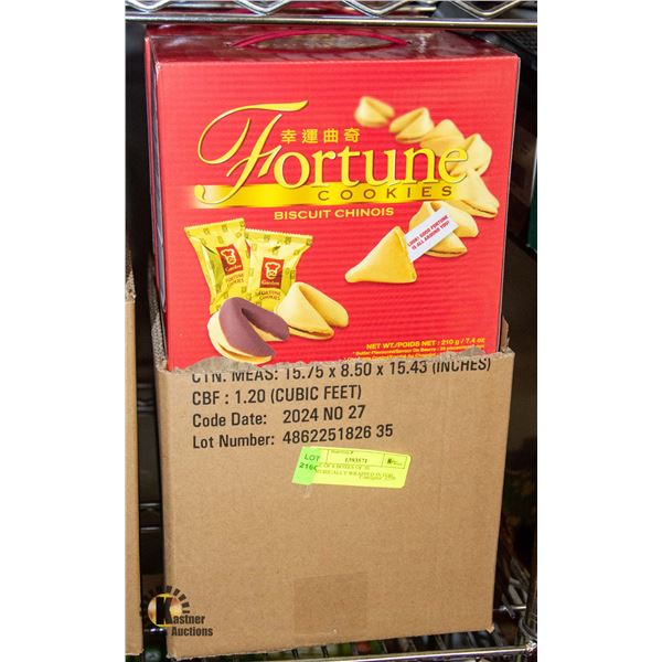 CASE OF 6 BOXES OF 30 INDIVIDUALLY WRAPPED IN FOIL