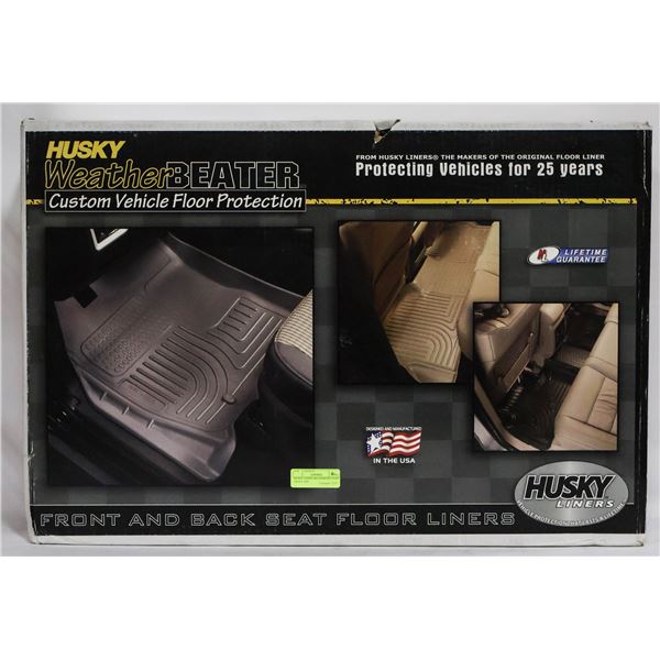 HUSKY LINERS/WEATHER BEATERS FRONT AND