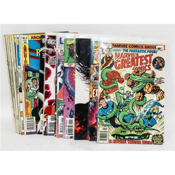 LOT OF 20 COLLECTOR COMICS
