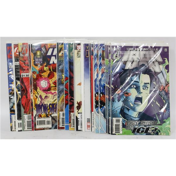 LOT OF 20 IRONMAN COLLECTOR COMICS