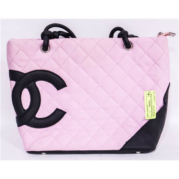 ESTATE REPLICA CHANEL PINK PURSE-ESTATE