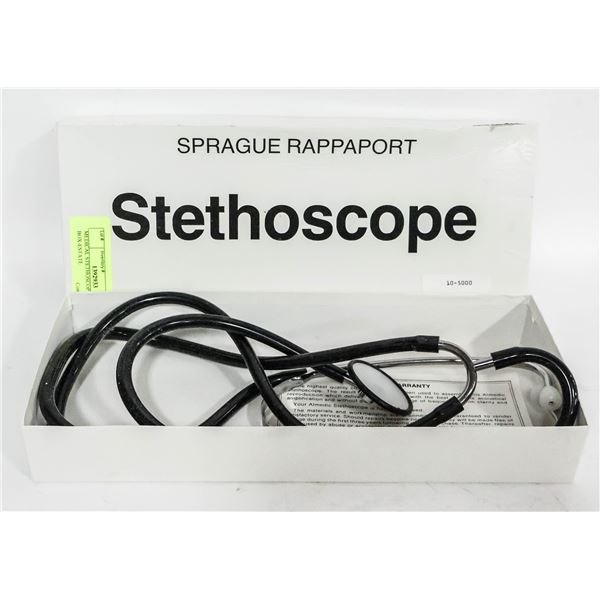 MEDICAL STETHOSCOPE UNUSED BOX-ESTATE