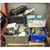Image 1 : PALLET OF ASSORTED SHOP TOOLS, MATERIALS AND MORE