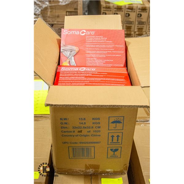 NEW CASE WITH 8 BOXES OF 6PC SOMA CARE SPORT CLICK