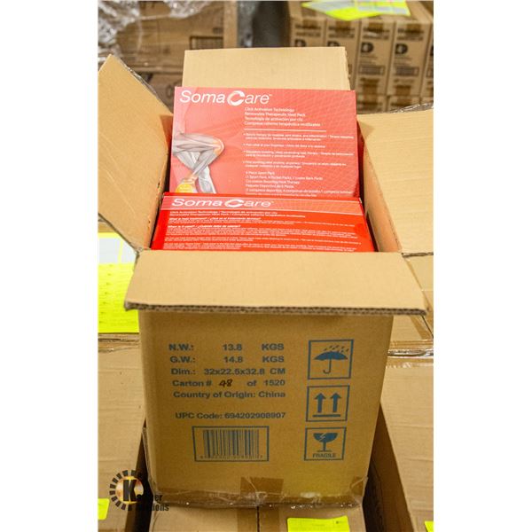 NEW CASE WITH 8 BOXES OF 6PC SOMA CARE SPORT CLICK