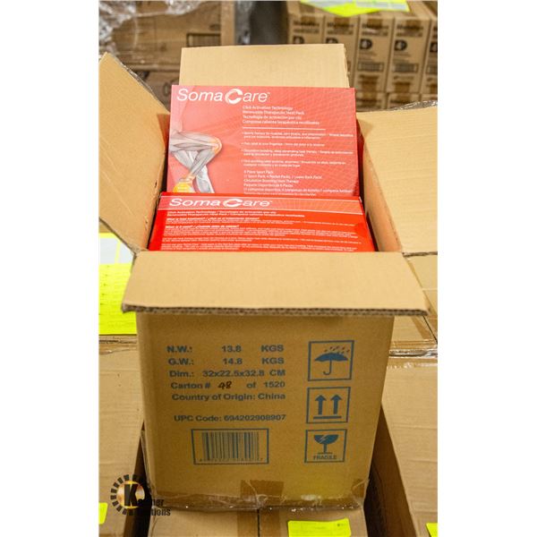 NEW CASE WITH 8 BOXES OF 6PC SOMA CARE SPORT CLICK