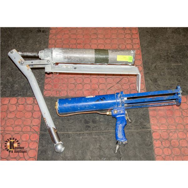 LOT OF TWO COMMERCIAL CHAULKING/DRYWALL GUNS