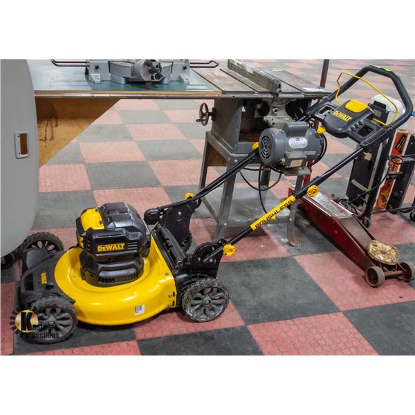 "PAWN SHOP" DEWALT 20V BRUSHLESS LAWN MOWER
