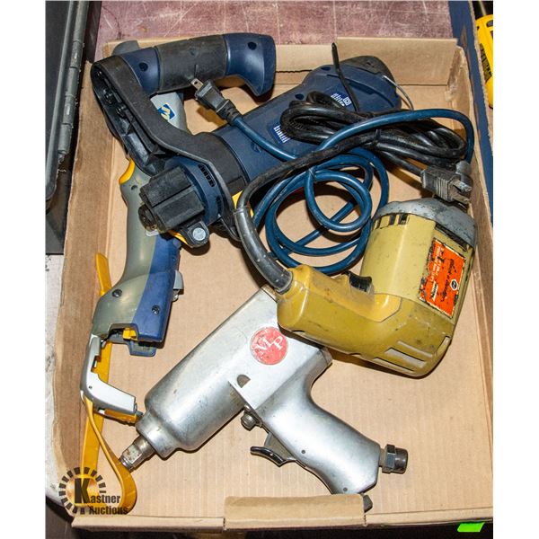 "PAWN SHOP" LOT OF CORDED AND MISC POWER TOOLS