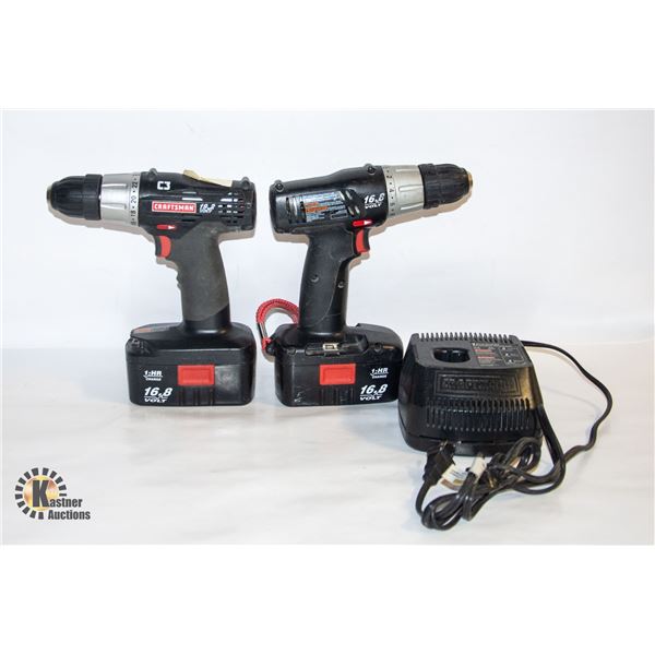 "PAWN SHOP" FLAT OF CRAFTSMAN POWERED TOOLS WITH
