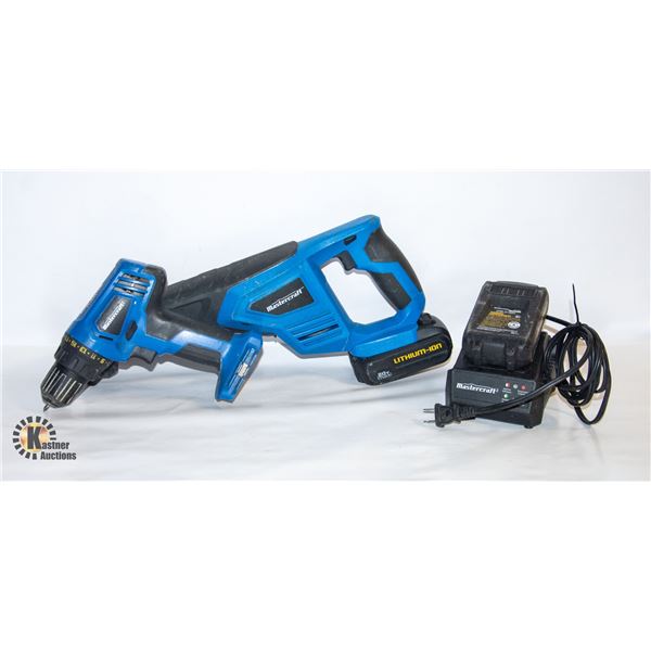 "PAWN SHOP" FLAT OF MASTERCRAFT POWER TOOLS WITH